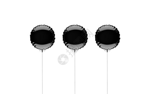 3个黑色熔化的氟气球3个黑色熔化气球3个漆图片
