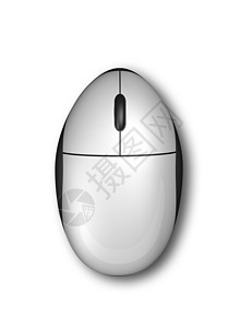 3d电脑鼠标隔离在白色背景3d电脑鼠标隔离在白色上图片