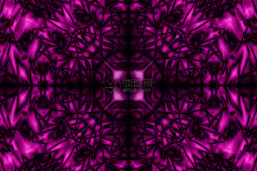 紫色的抽象几何无缝模式图片