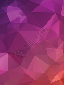 橙紫色紫色三角形抽象紫色橙几何背景和三角形插画