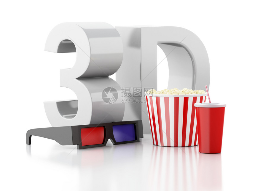 电影摄概念3D图像图片