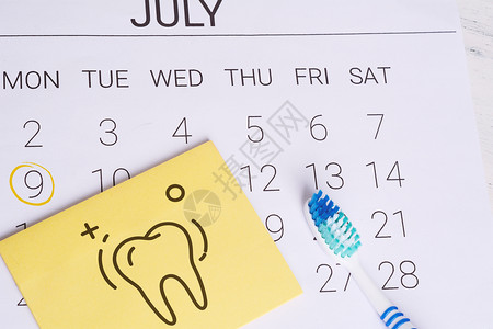 使用牙刷提醒医生预约日期图片