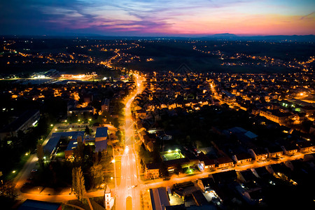克里泽维奇城市风景高清图片