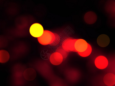 透镜光照抽象的模糊背景带有红光bokeh效应背景