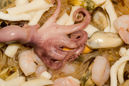 鱿鱼海鲜泡菜图片
