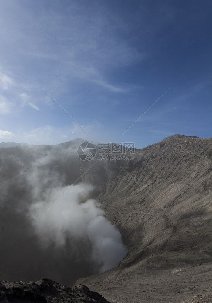 火山伊延雅瓦印地安闪亮多彩的生动主题图片