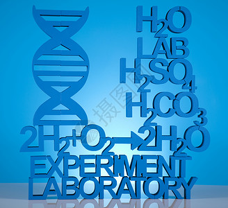 分子建模原明亮的现代化学概念图片