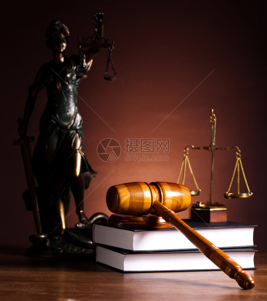 妇女正义的象征法律概念图片