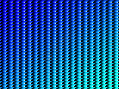 蓝色和浅梯度的对称抽象模式背景图片