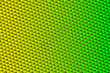 黄色和绿梯度的对称抽象模式背景图片