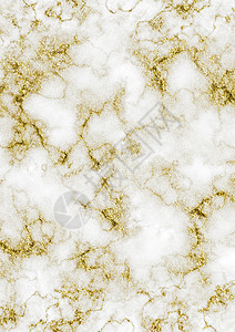 细的白色大理石和金光滑纹理作为抽象背景背景图片