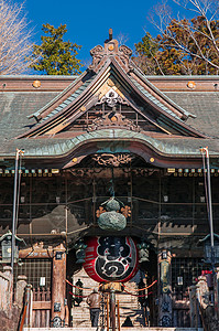 新秀2012年12月12日成田千叶日本成田圣新寺尼蒙门背景