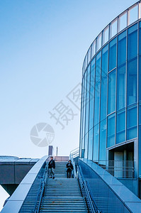 201年月日赛塔马本现代的奥米亚铁路博物馆玻璃墙建筑图片