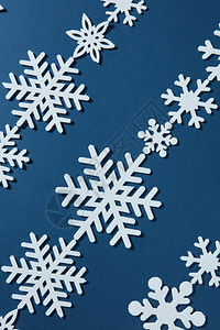 冬季圣诞节蓝色背景图片