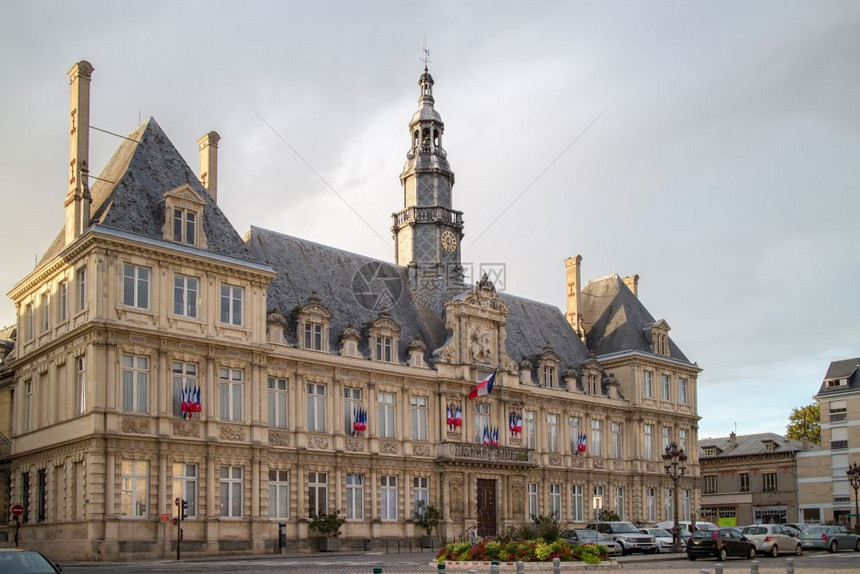 reims市政厅位于francetimsfrancie的建筑图片