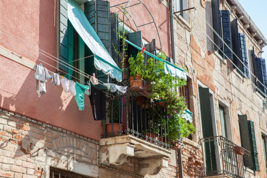意大利威尼斯建筑美丽传统房屋图片