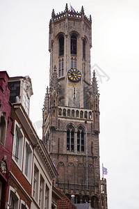 比利时布鲁日的钟楼布鲁日的地标比利时布鲁日钟楼图片