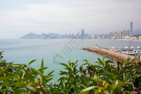 贝尼多姆市沿海风景图片