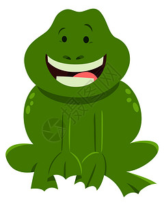 卡通可爱的青蛙背景图片