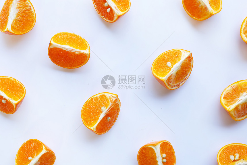 背景为白色的橙背景图片