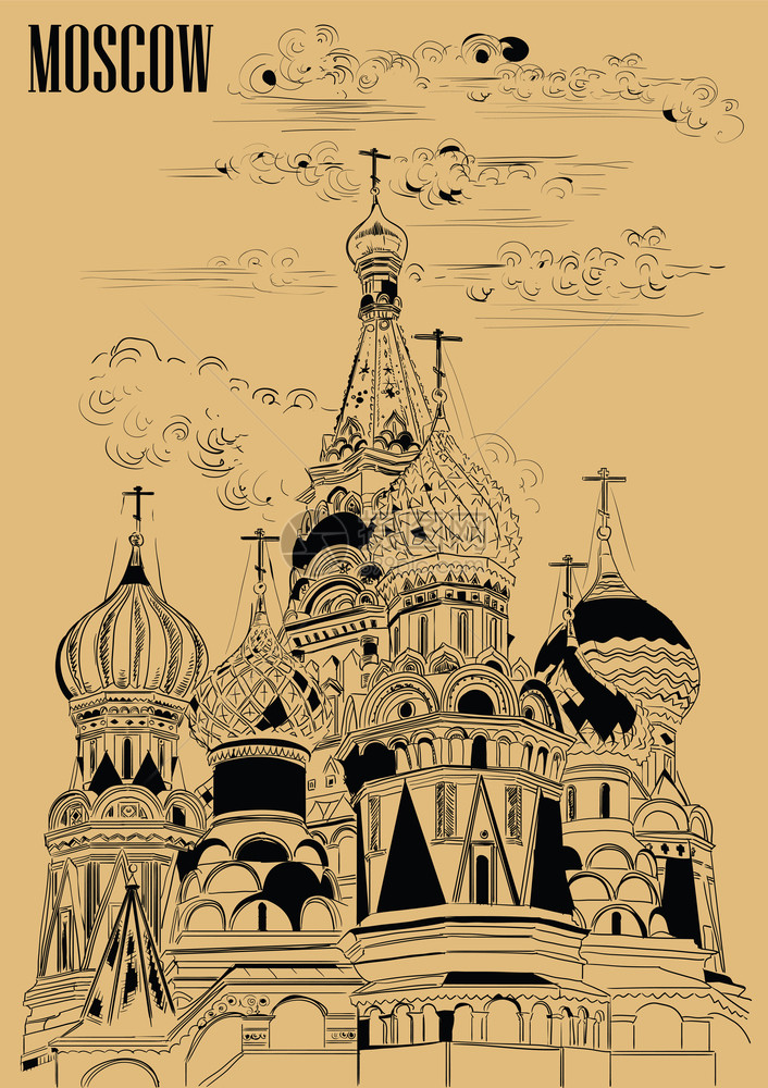 kremlin莫斯科俄罗的圣拜大教堂图片