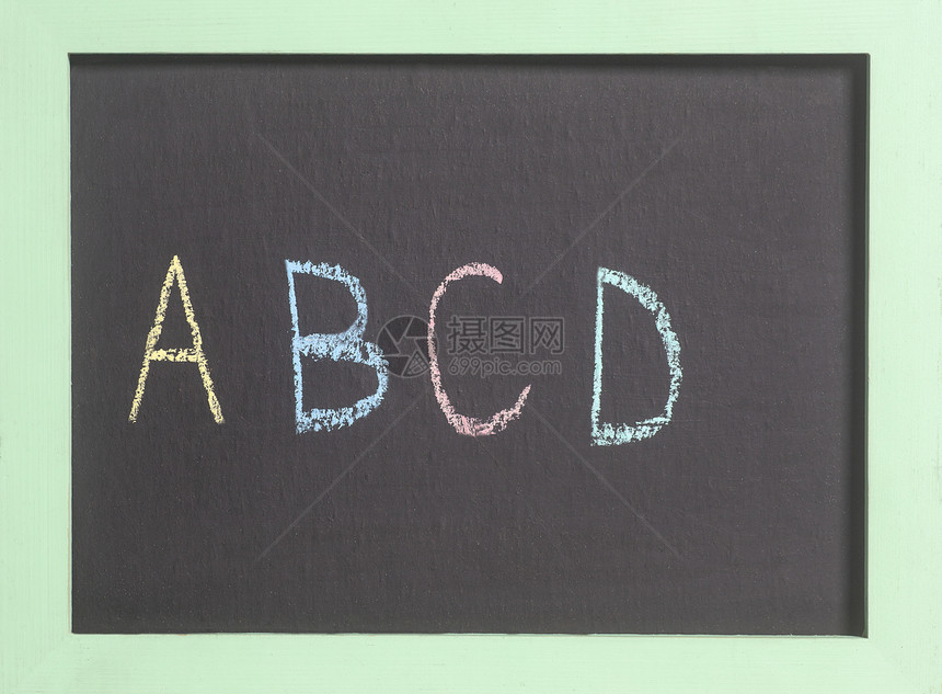 黑板上写着bcdcloseup黑板写的bcd图片