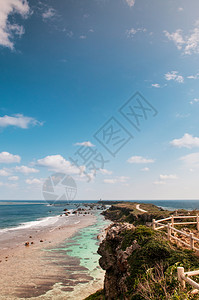 美丽的热带海晶清澈的绿水东斗篷广阔的景色象牙冰牛崎宫子岛秋野雅潘背景图片