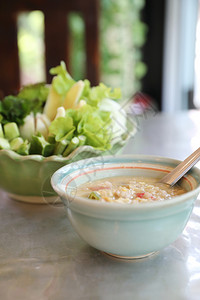 新鲜蔬菜传统泰语食物图片