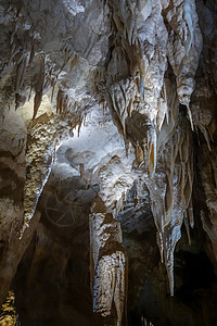 怀托摩溶洞新西兰怀托摩萤火虫洞穴的岩层新西兰怀托摩萤火虫洞穴背景