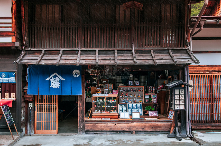 2013年5月9日雅潘naripost镇narijuk的旧木屋成为纪念商店位于naksedo路的中点镇旧东京和都之间的edo时期图片