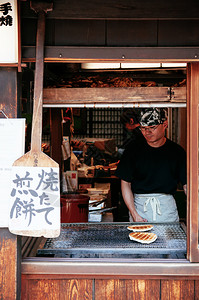 日本街上的小吃图片