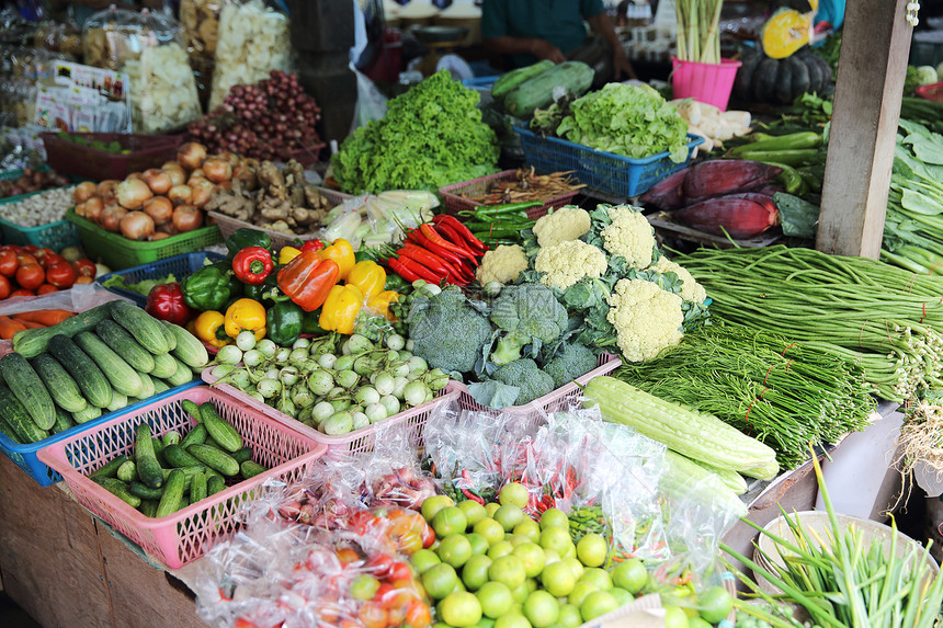 蔬菜市场图片