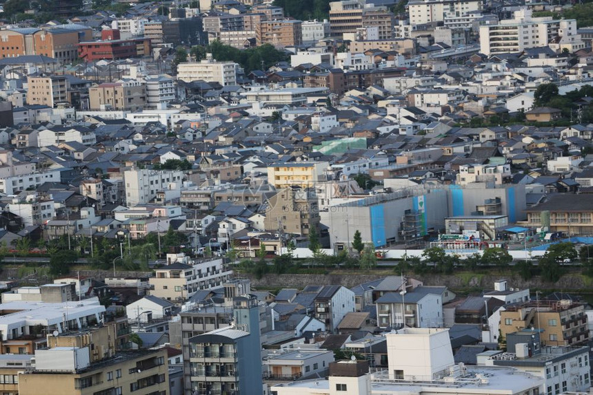 京都日出风景图片