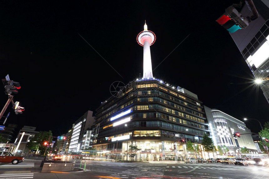 夜间日本京都风景图片