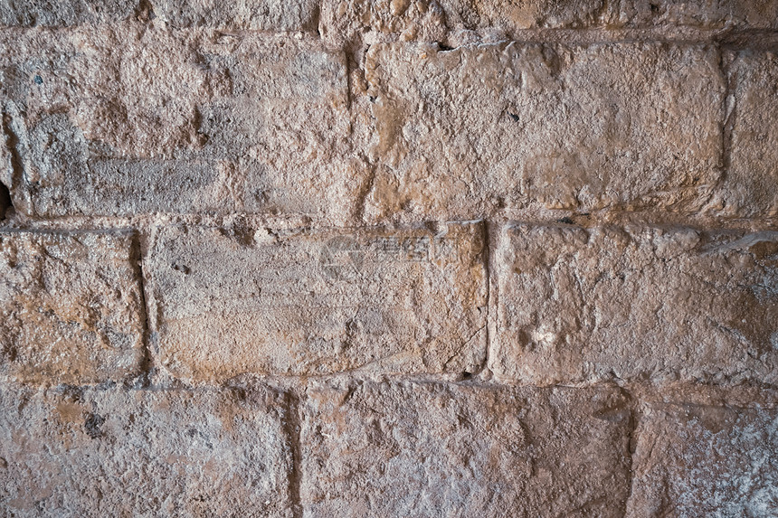 石灰古块的墙图片