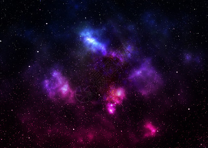 分子空间恒星云抽象的外层空间图解背景