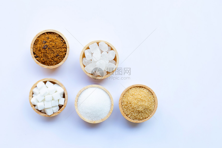 白色背景的各类糖图片