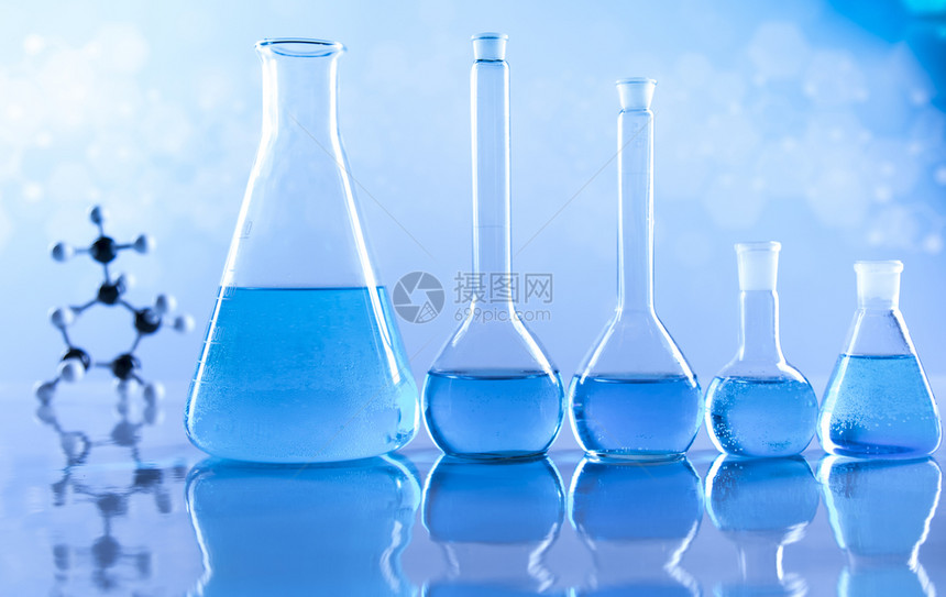 玻璃器实验室瓶科学实验图片