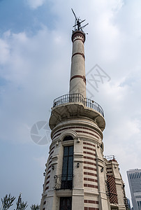 上海外滩的古茨拉夫信号塔上海外滩gutzlaff信号塔图片