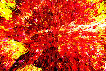 红色和黄的火球爆炸背景图片