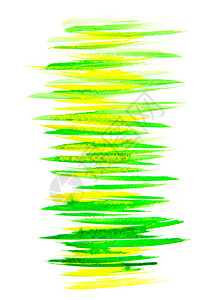 孤立于背景的绿色笔刷中风背景图片