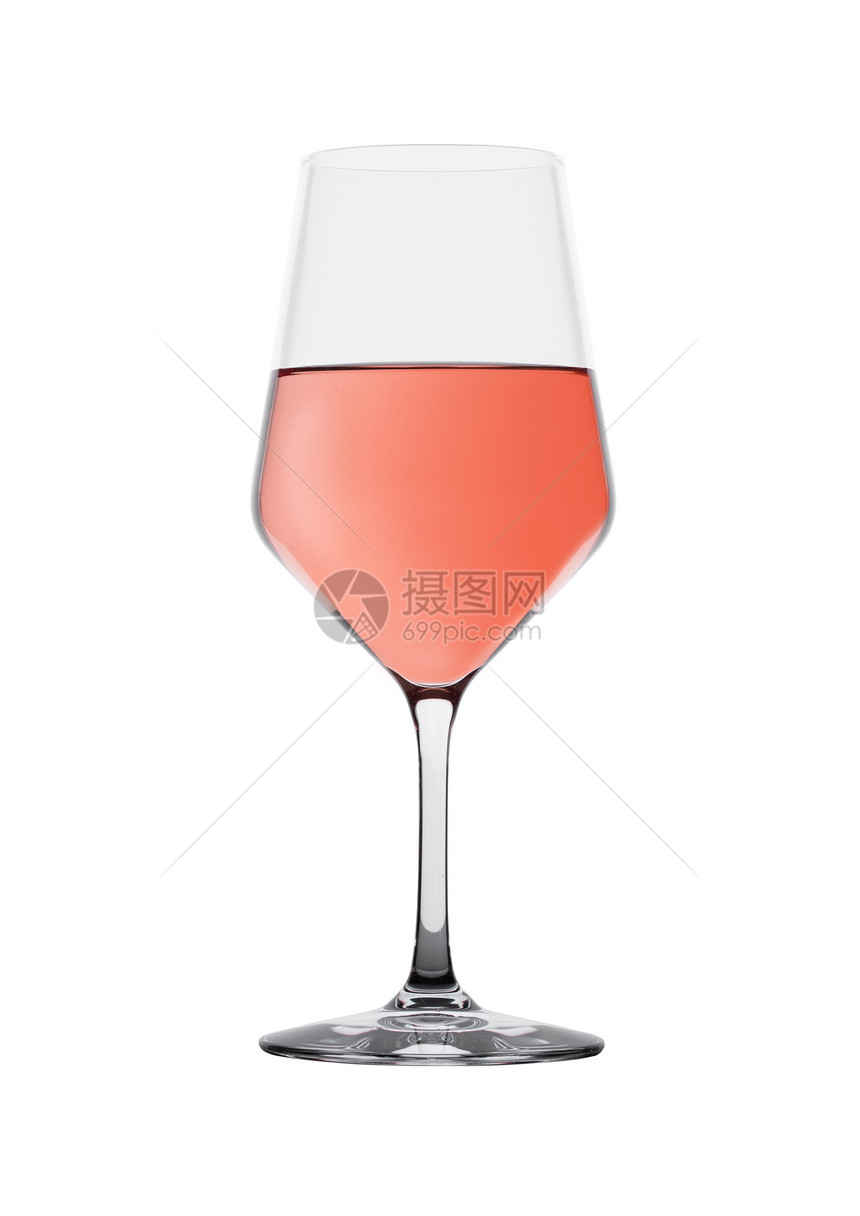 玫瑰粉红葡萄酒图片