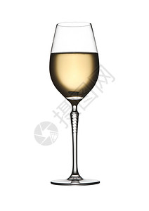 白色背景的葡萄酒完美的吧和餐厅图片