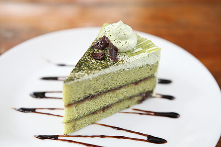 绿茶蛋糕图片