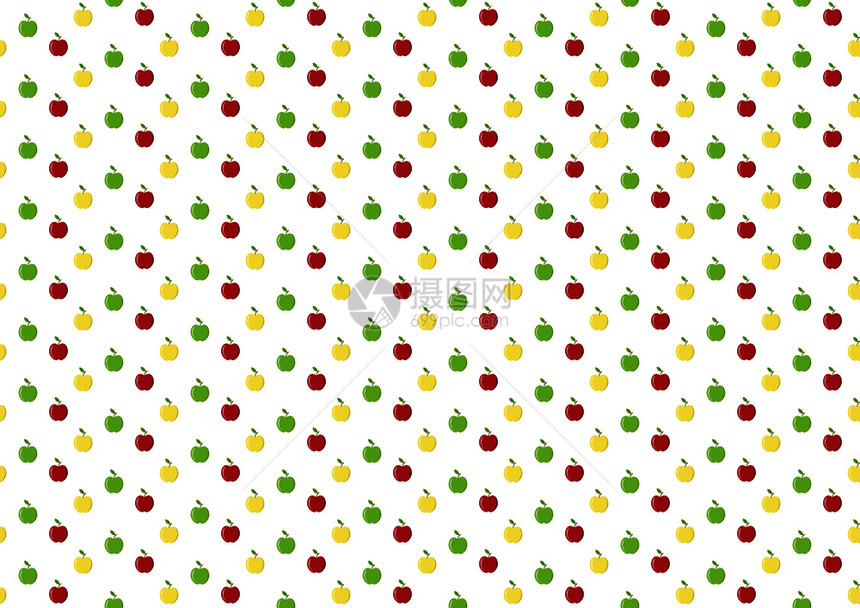 抽象简单苹果背景平板设计图片