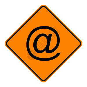电子邮件符号和路标图片