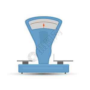 卡通矢量天平秤设计元素图片