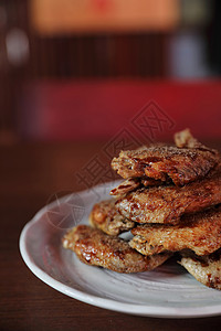 日式炸鸡传统玉米日式食品图片