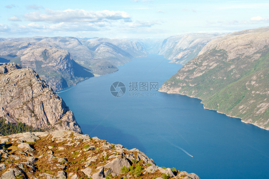 赖谢弗霍德著名的诺韦吉恩峡湾威图片