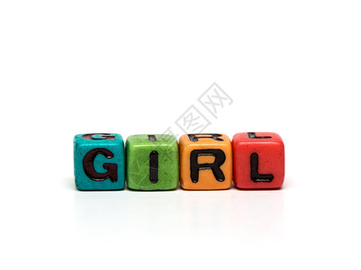 字词由多色儿童玩具用字母制成图片